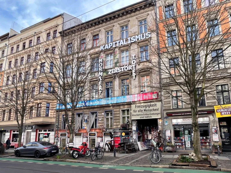 Wohnprojekt Tuntenhaus, in der Kastanienallee, Berlin Prenzlauer Berg