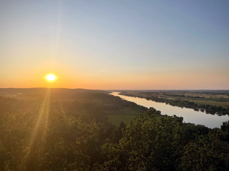 Sunset Elbe Elbtalaue