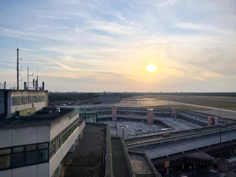 TXL – Berlin Tegel Sunset